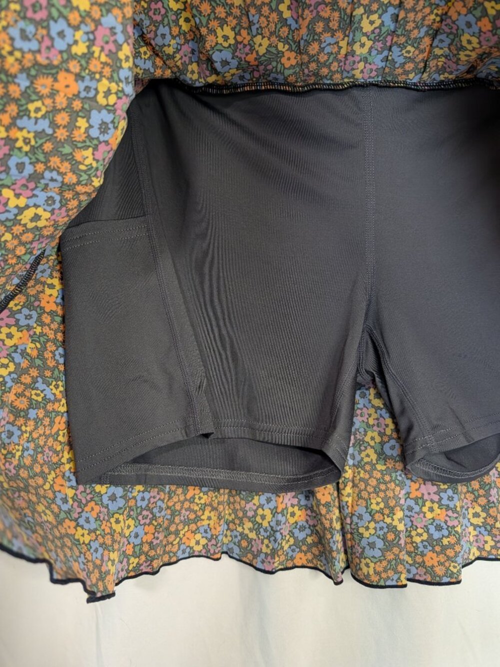 Toad&Co Floral Sunkissed Pleated Active Tennis Skort Pockets Womens Medium M - Picture 4 of 11